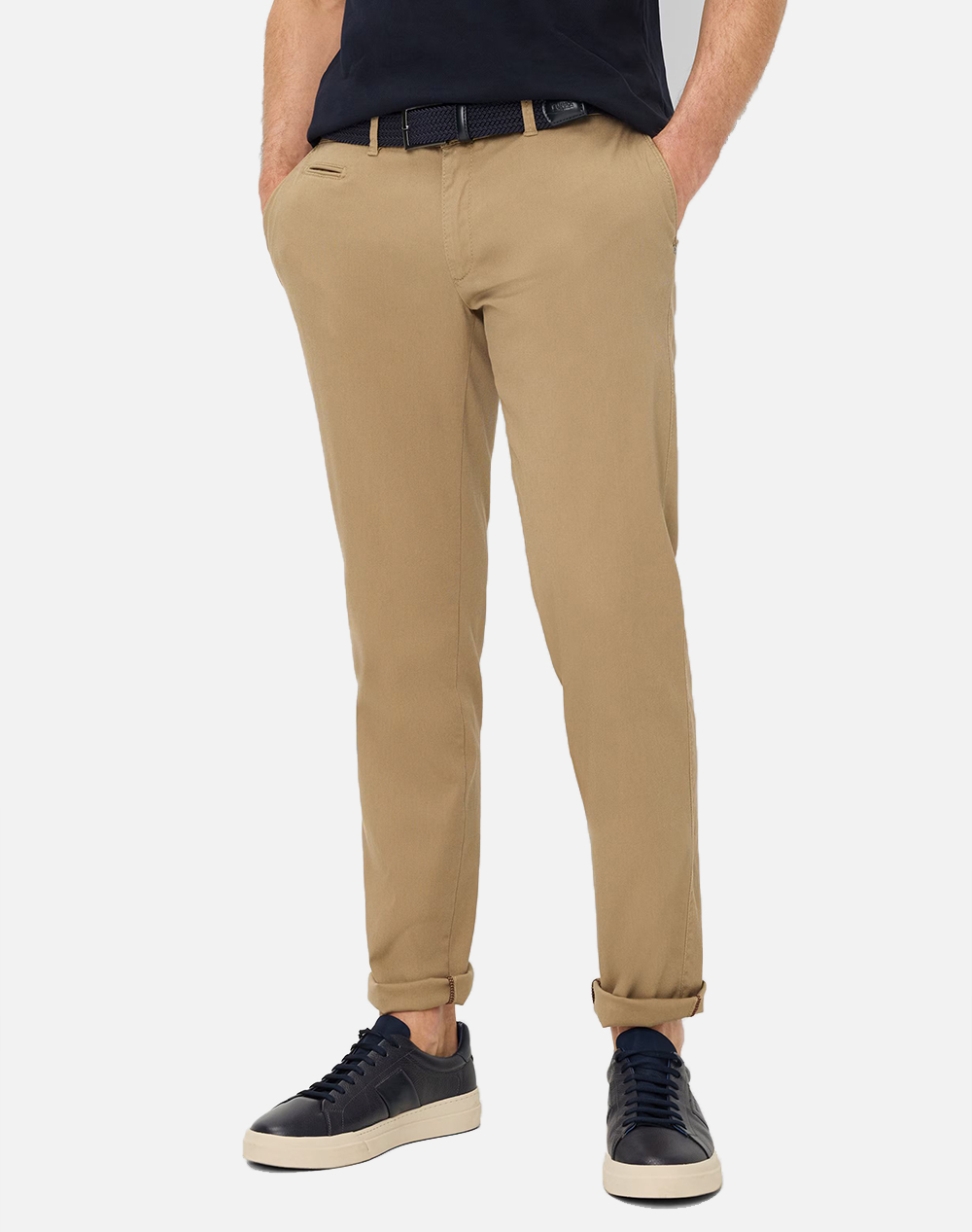 BRAX Flat-front/chinos, stretch cotton