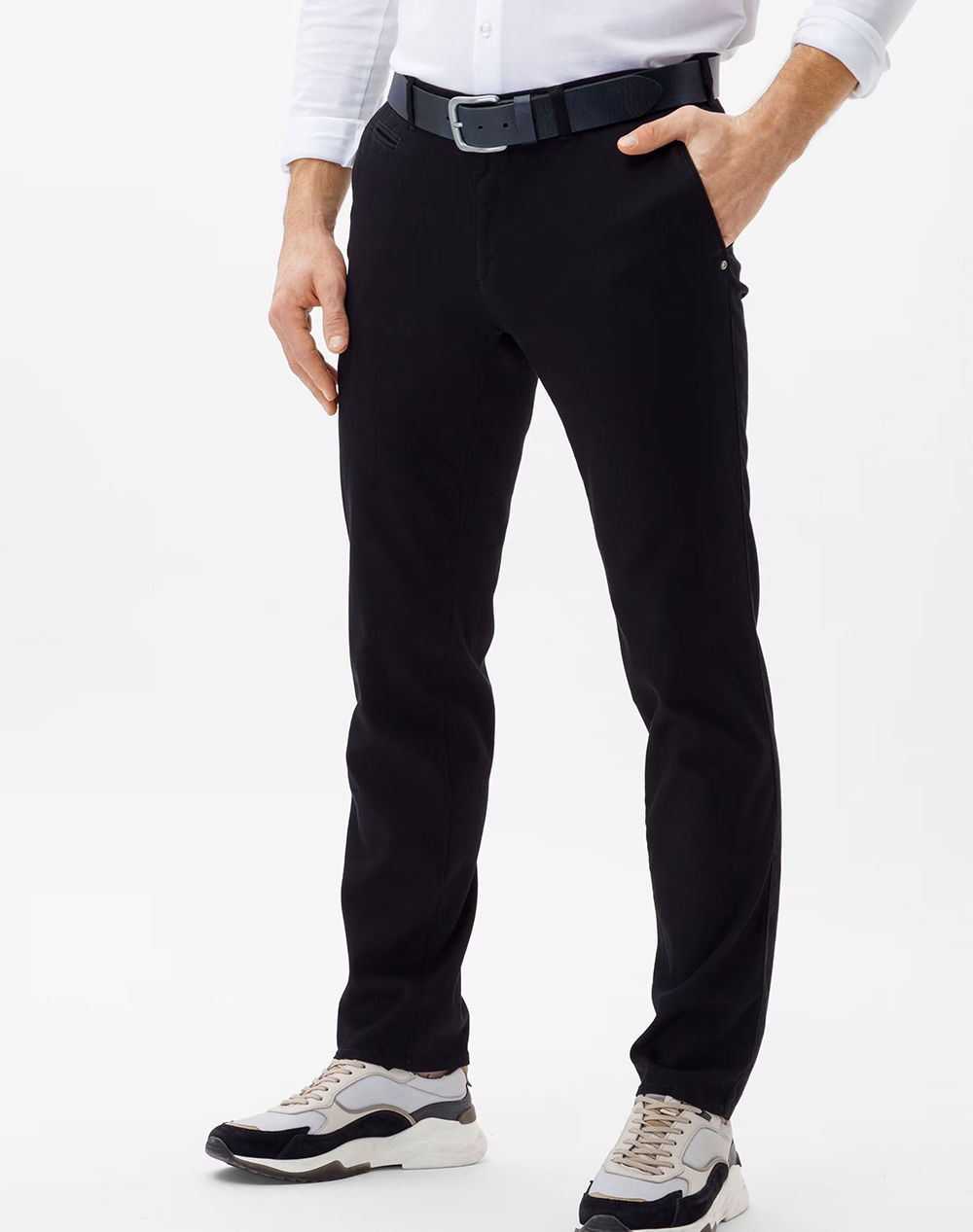 BRAX Flat-front/chinos, stretch cotton