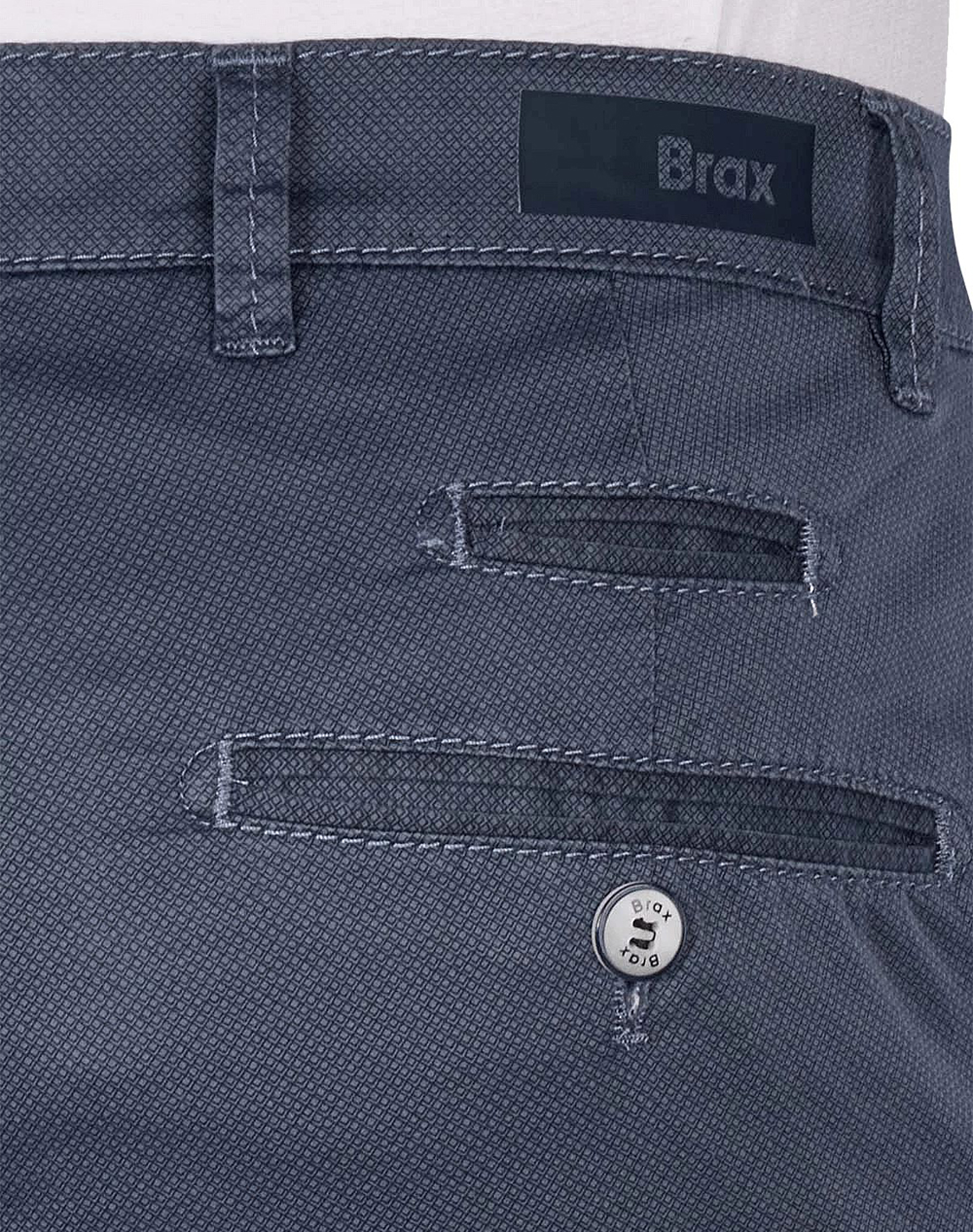 BRAX Flat-front/chinos, stretch cotton