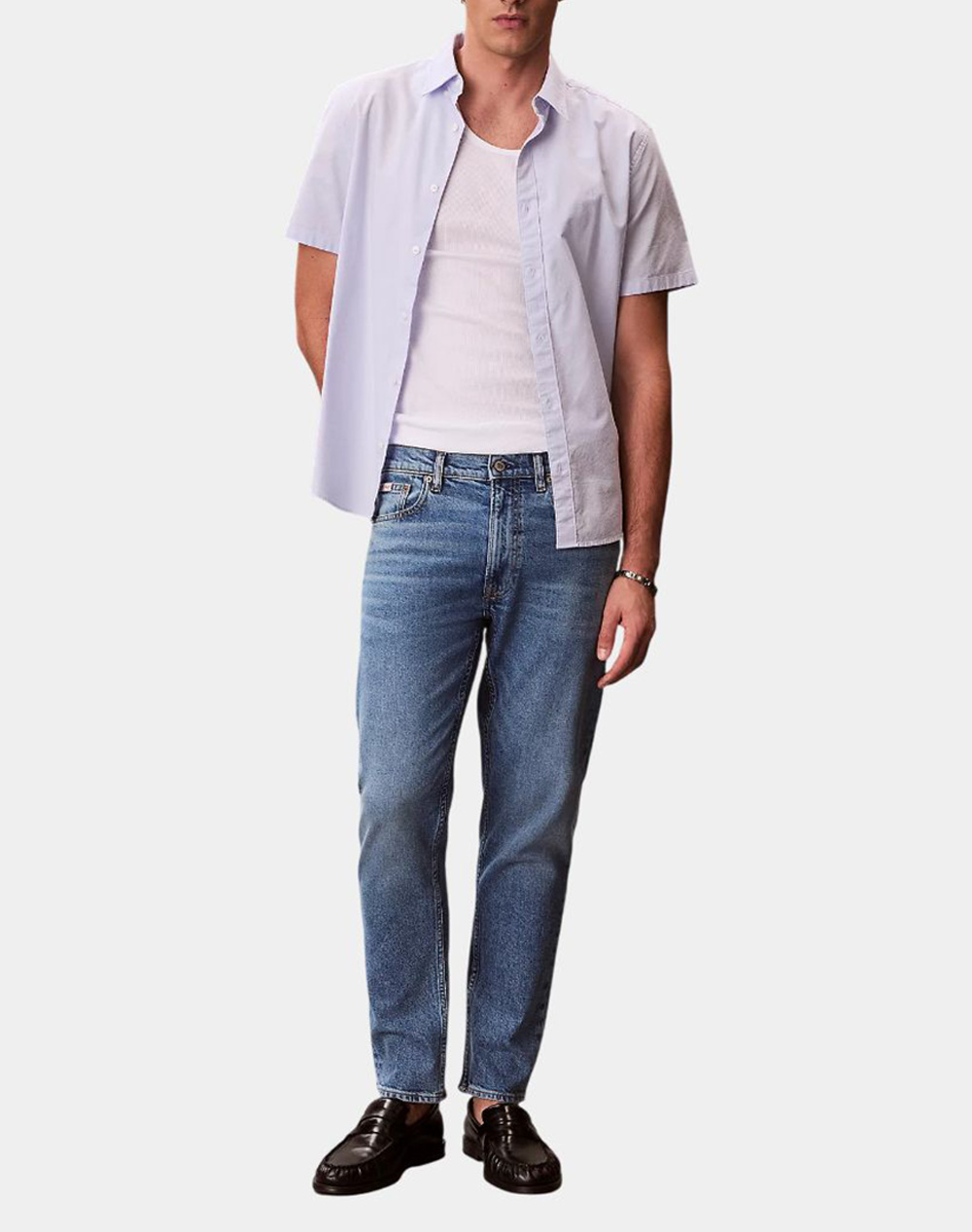 CALVIN KLEIN JEANS CLASSIC TAPER KLEIN BLUE JEAN