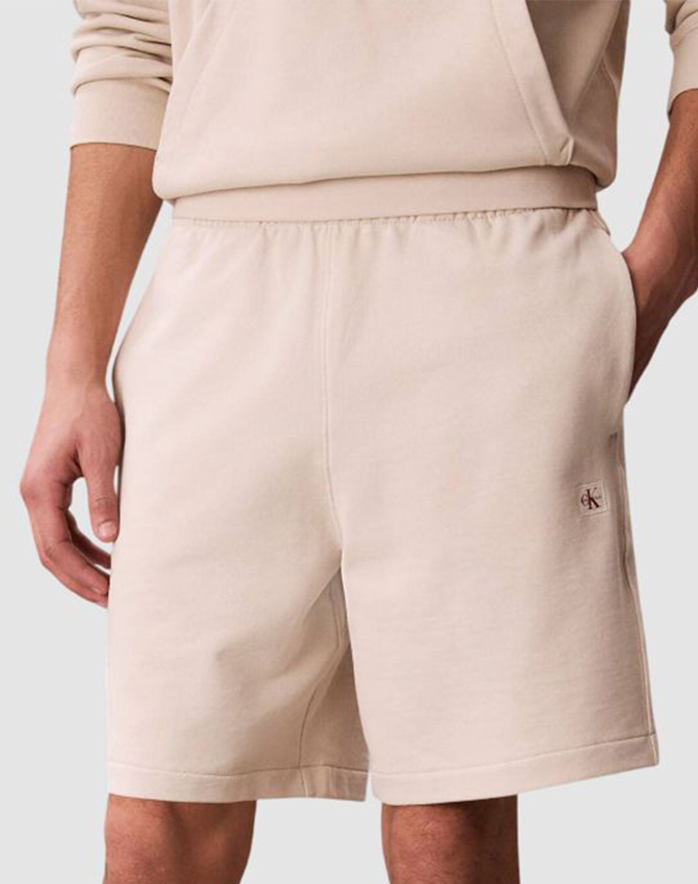 CALVIN KLEIN JEANS EU 350TERRY BADGE SHORT
