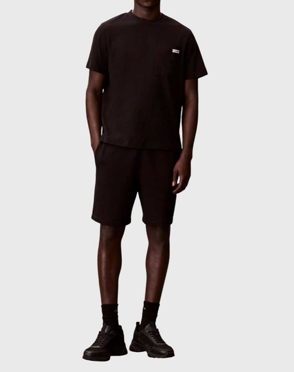 CALVIN KLEIN JEANS EU 350TERRY BADGE SHORT