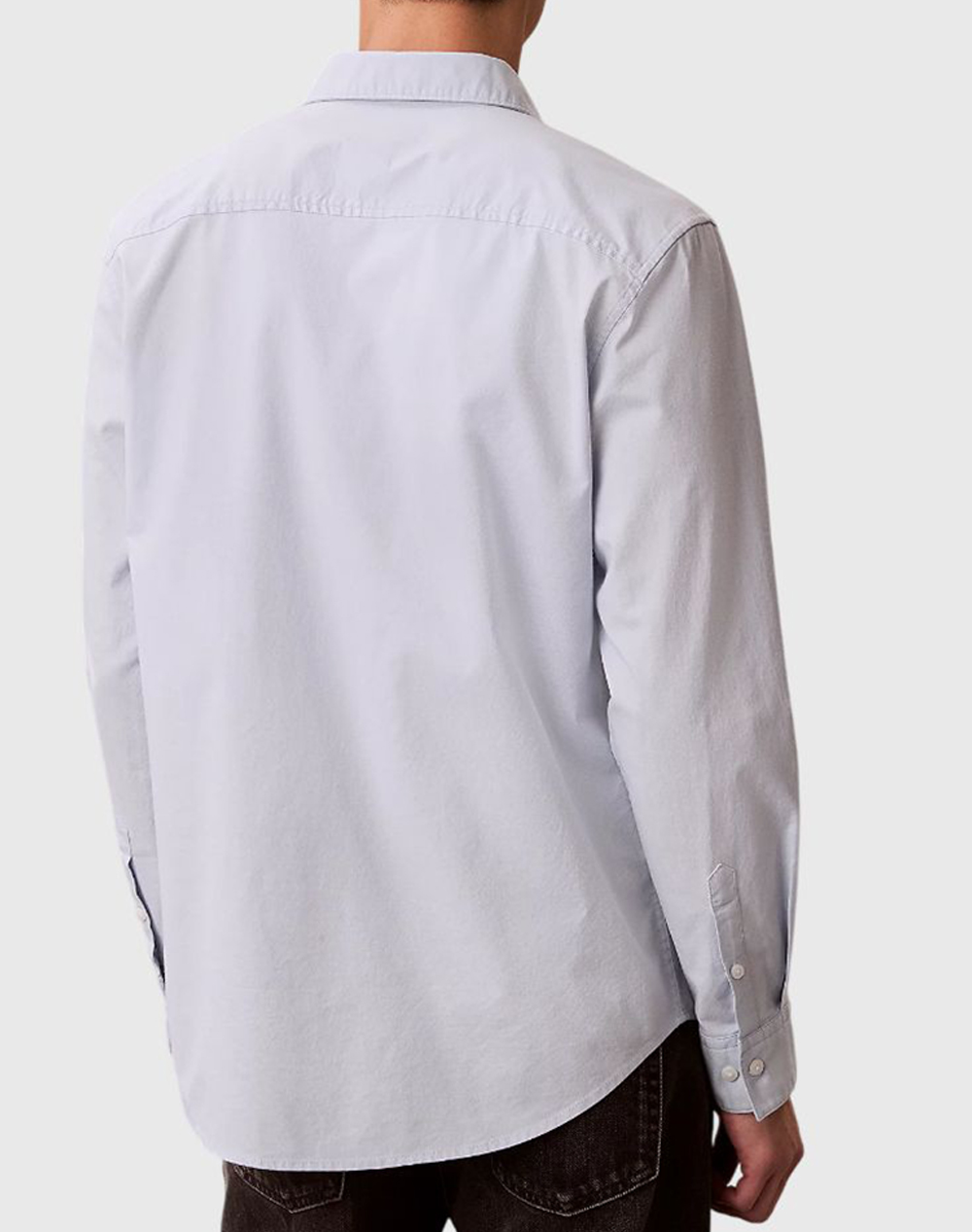CALVIN KLEIN JEANS LS SOLID OXFORD CLASSIC SHIRT