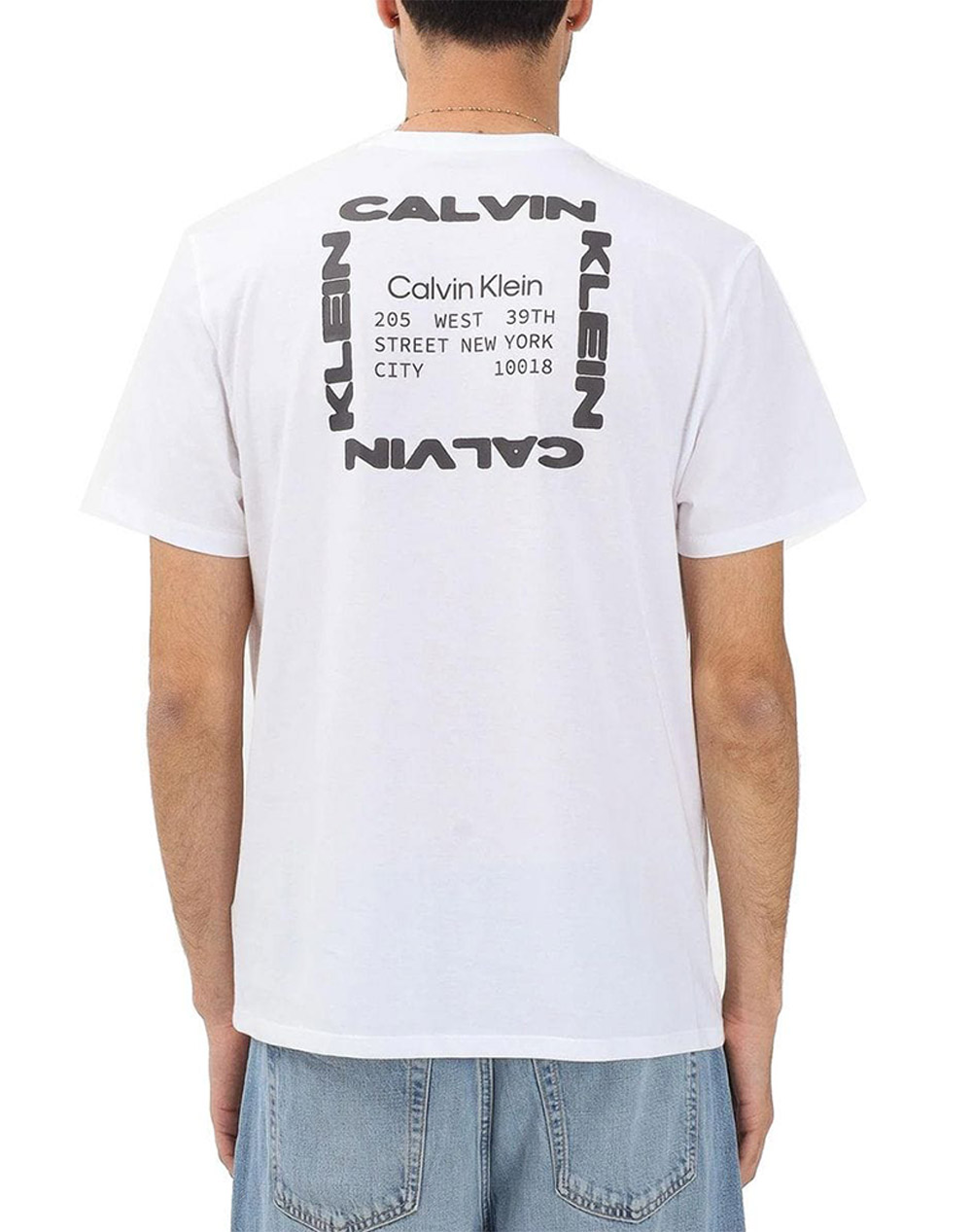 CALVIN KLEIN JEANS SS 30S WHSL CKJ CK BOX GRAPHIC T