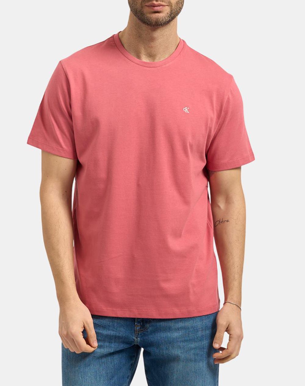 CALVIN KLEIN SS CLASSIC MONOGRAM TEE