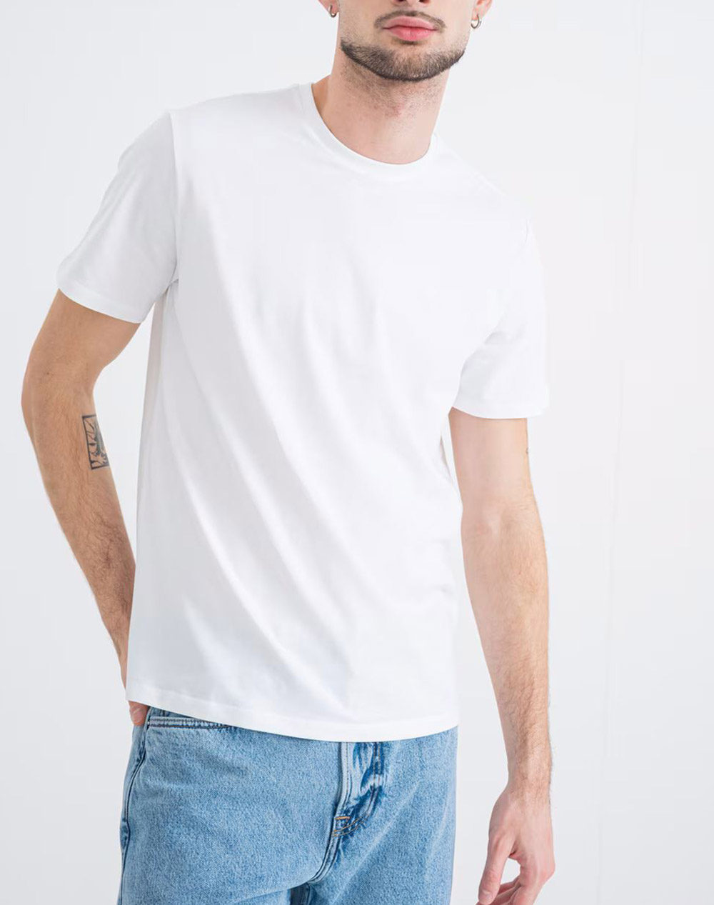 CALVIN KLEIN SS CLASSIC MONOGRAM TEE
