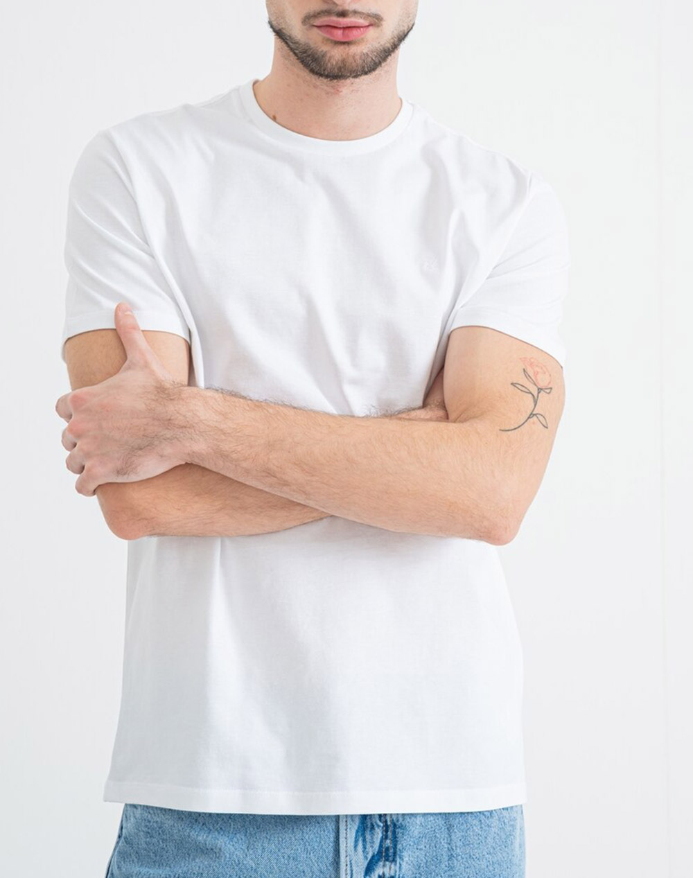 CALVIN KLEIN SS CLASSIC MONOGRAM TEE