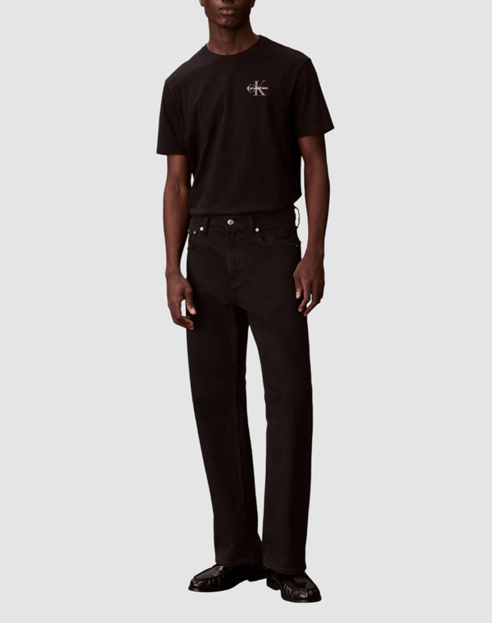 CALVIN KLEIN JEANS SS 30S JERSEY CLASSIC MICRO MONO