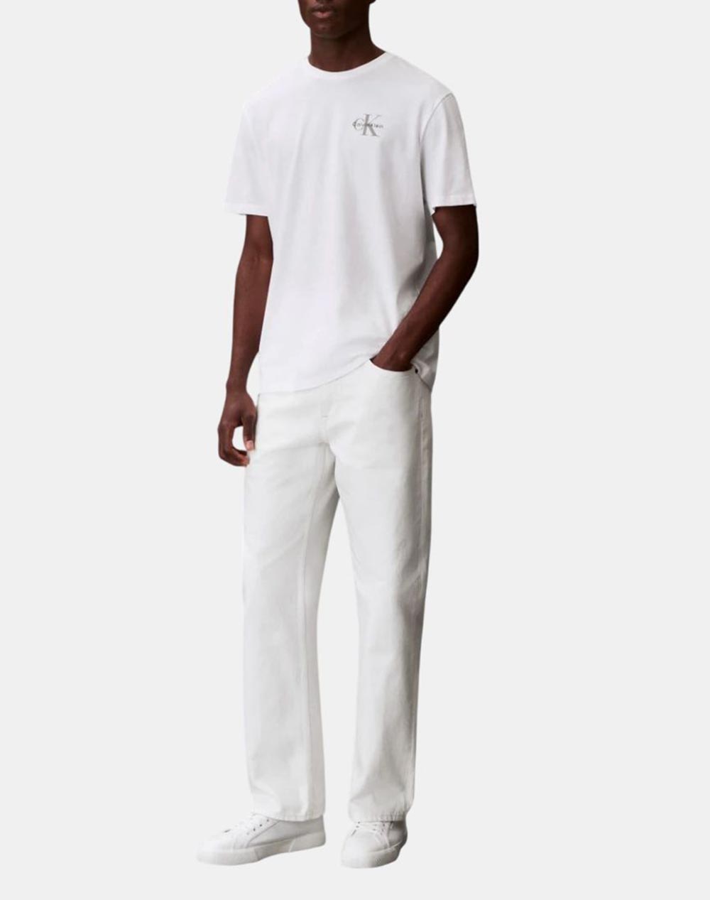 CALVIN KLEIN JEANS SS 30S JERSEY CLASSIC MICRO MONO