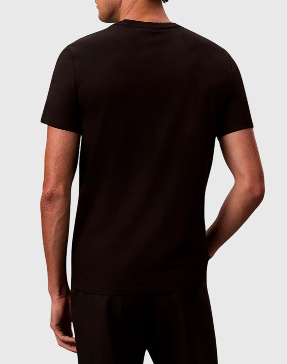 CALVIN KLEIN SS STRETCH COTTON SLIM TEE