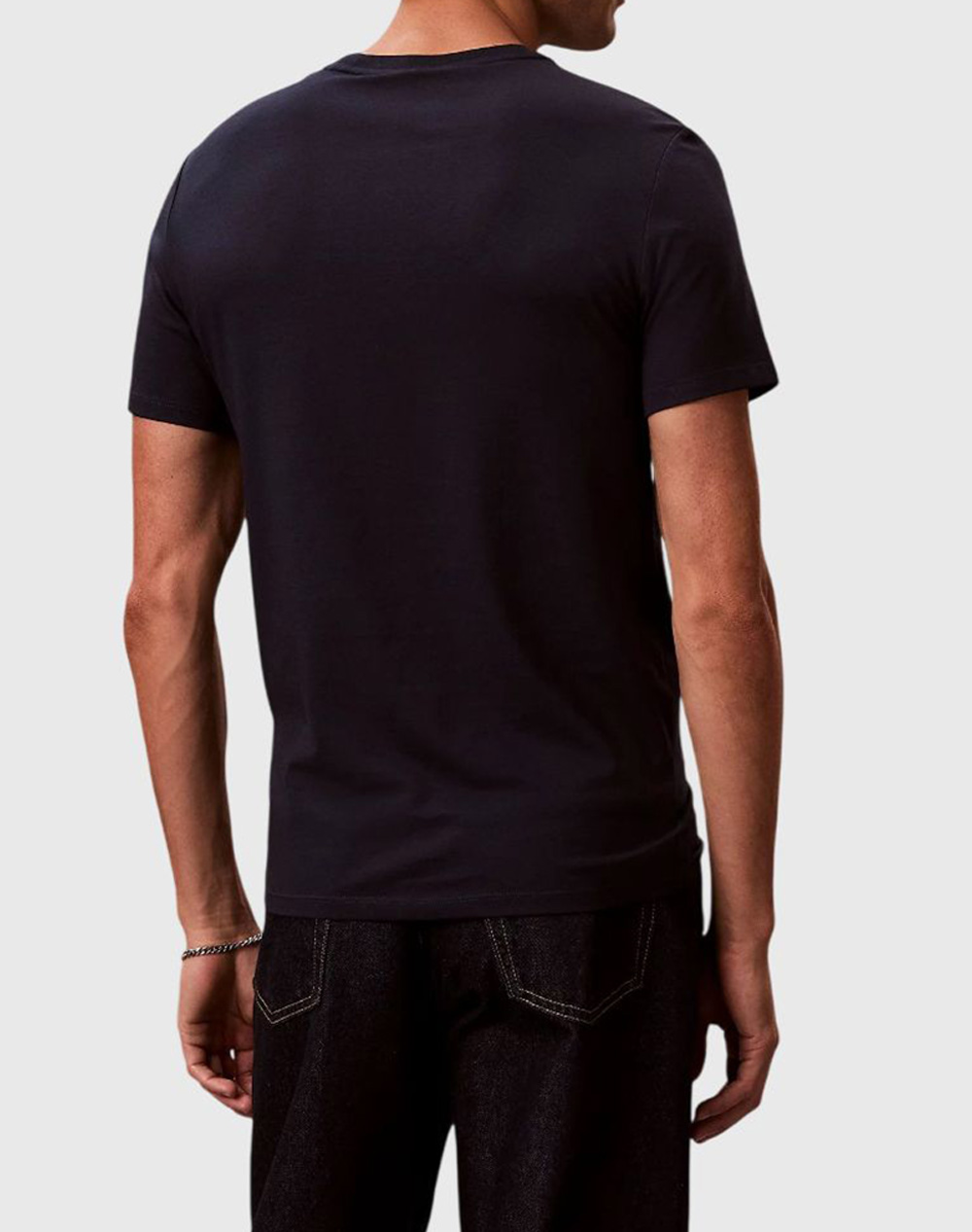 CALVIN KLEIN SS STRETCH COTTON SLIM TEE