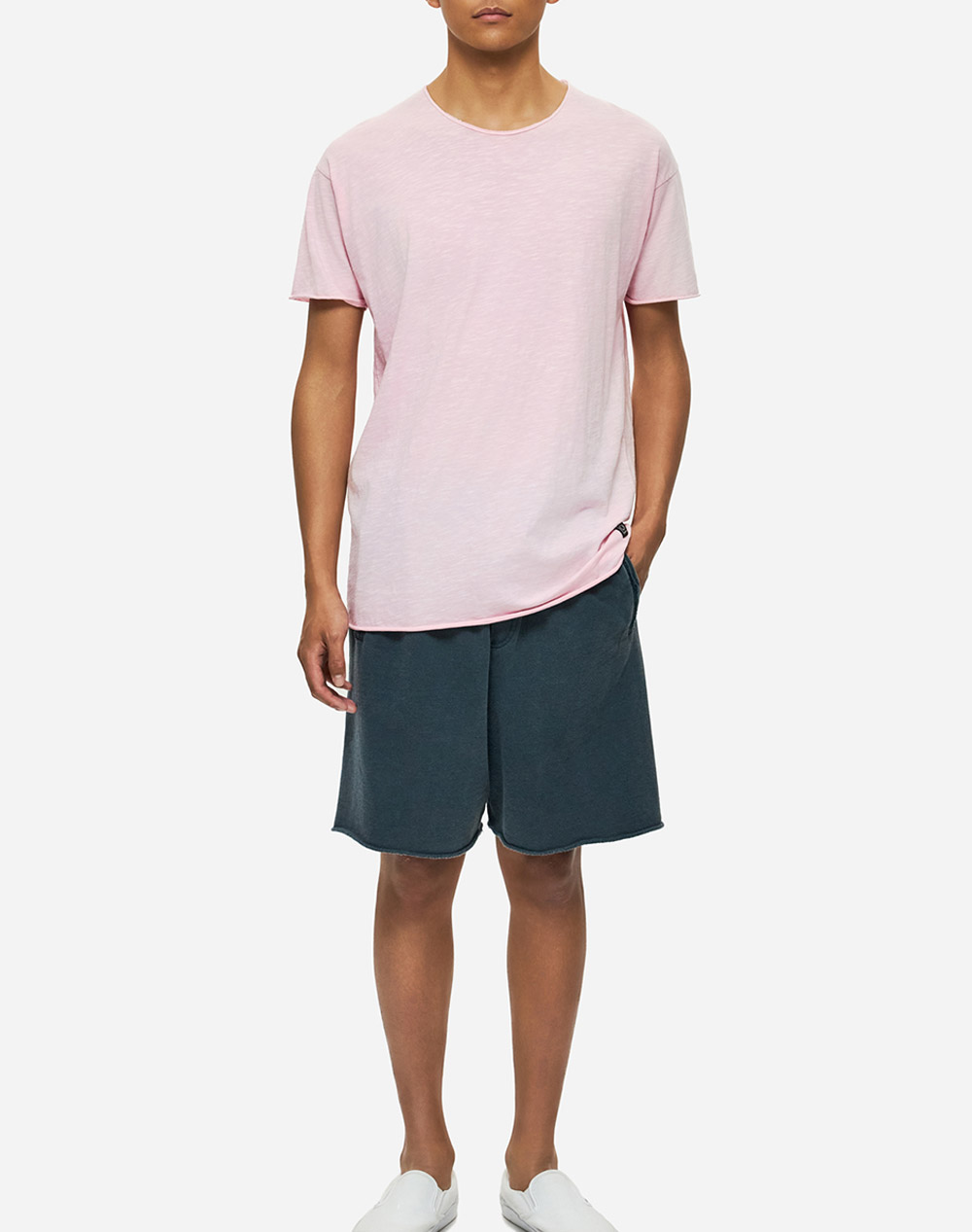 DIRTY LAUNDRY RAW EDGES SWEATBERMUDA