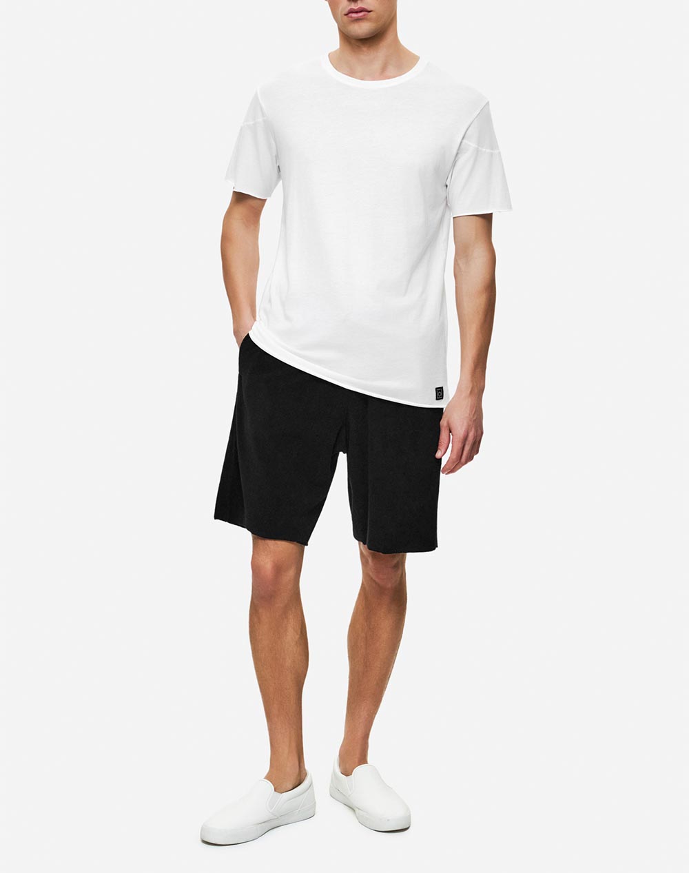 DIRTY LAUNDRY OPEN STITCHES T-SHIRT