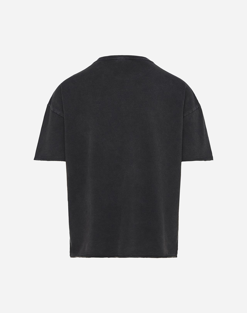 DIRTY LAUNDRY PIQUET T-SHIRT WITH RAW EDGES
