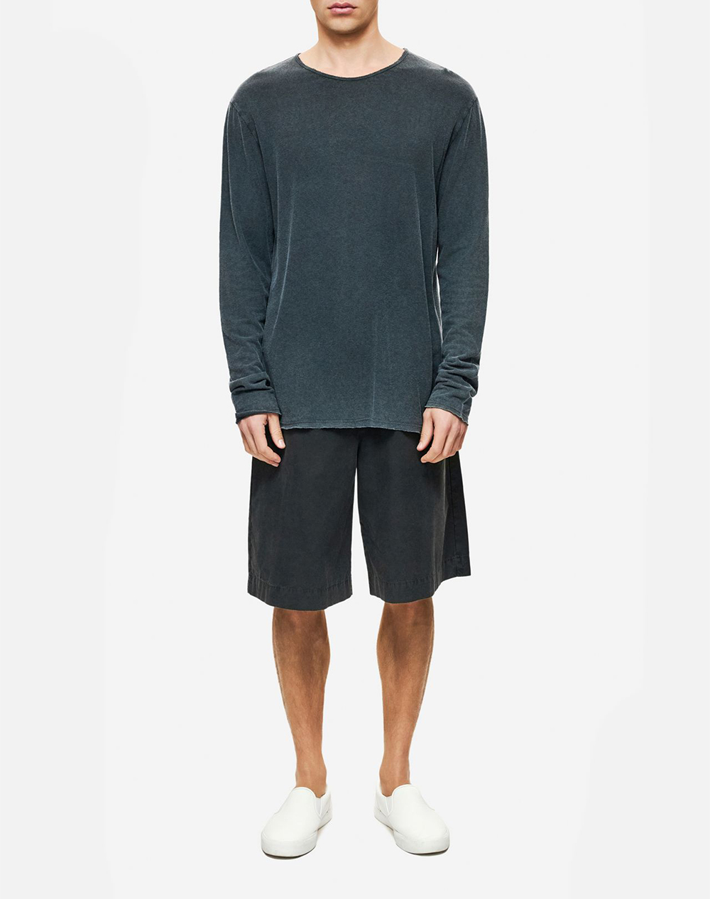 DIRTY LAUNDRY LINEN BLEND LONGSLEEVE