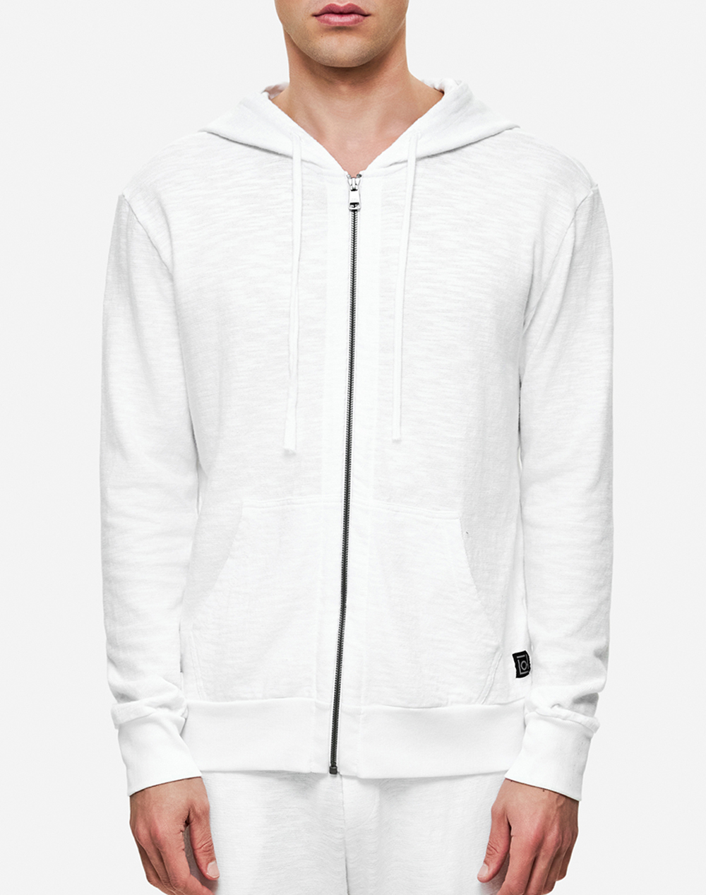 DIRTY LAUNDRY REGULAR KNITTED SLUB FULLZIP