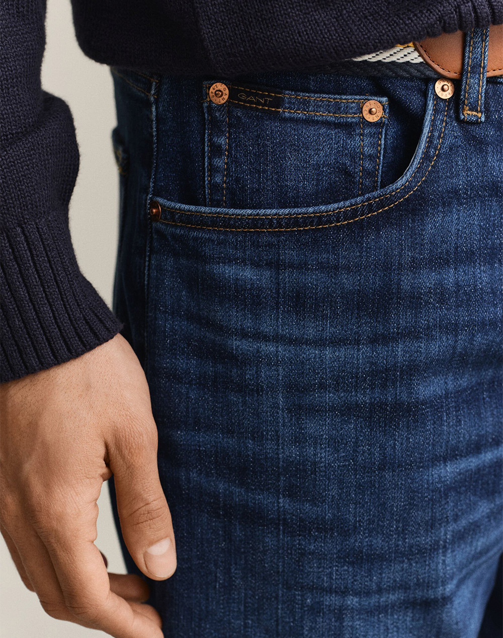 GANT TROUSERS REG GANT JEANS