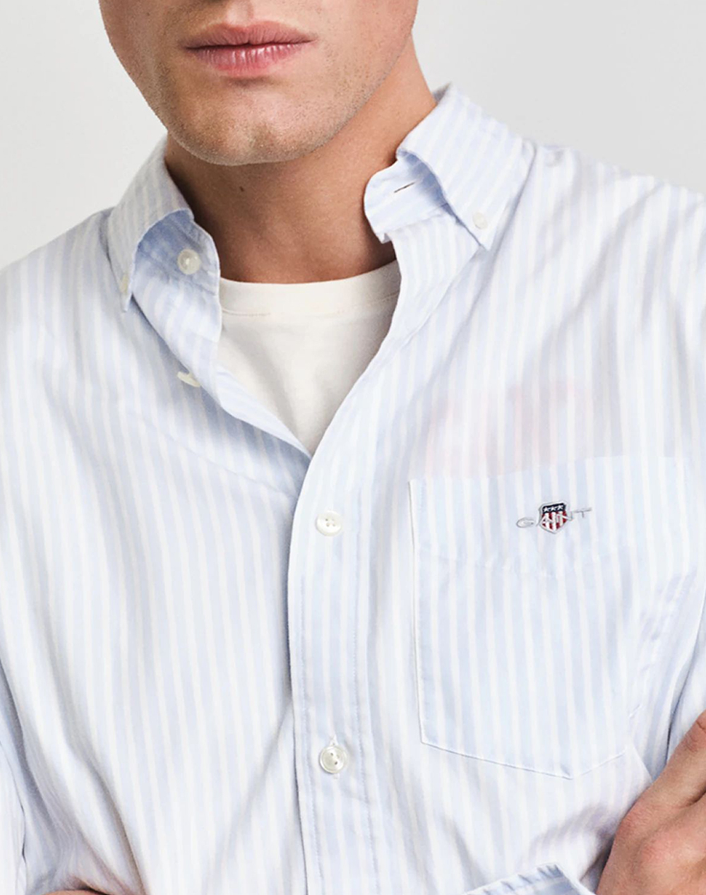 GANT РИЗА ΜΜ REG POPLIN STRIPE SHIRT