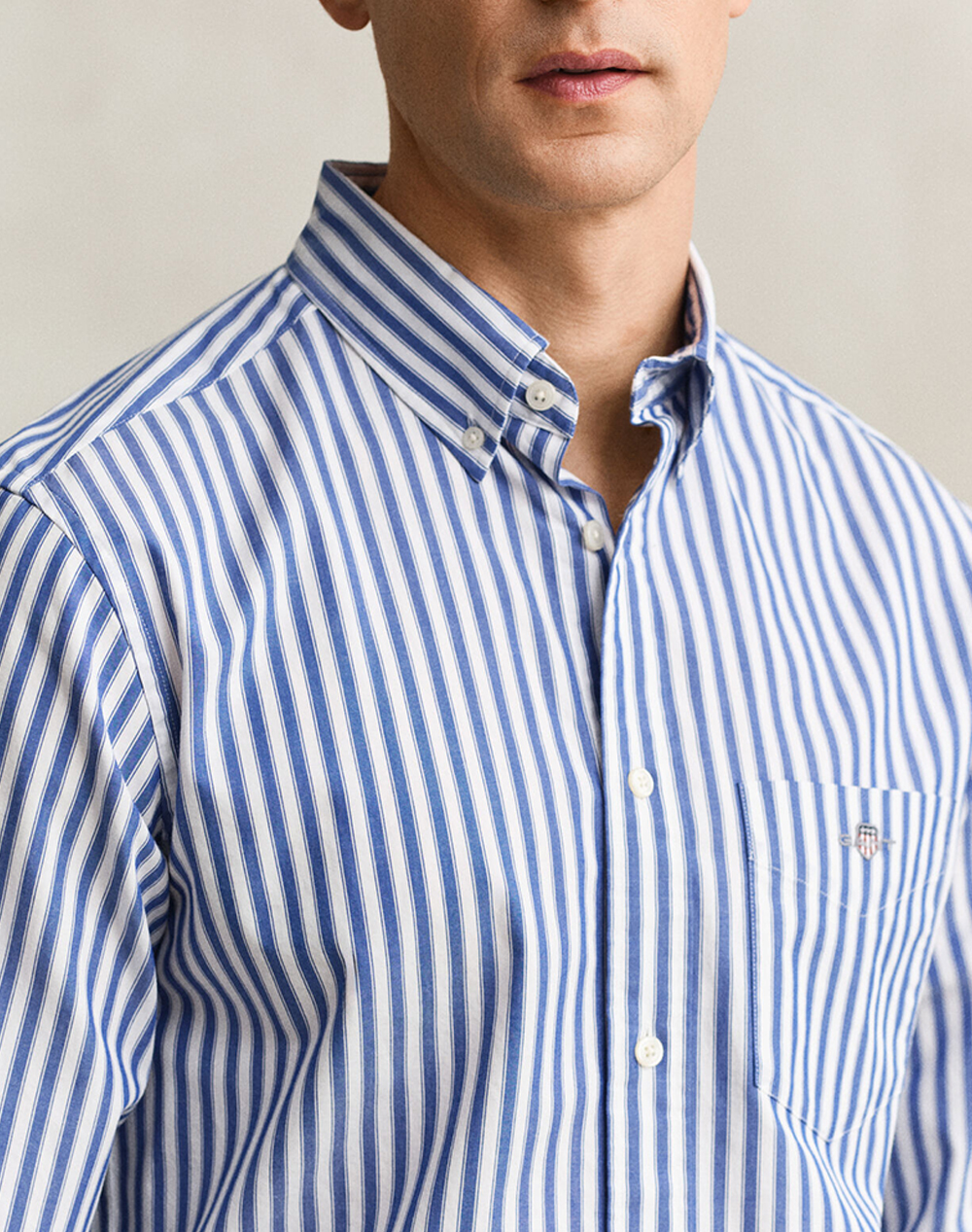 GANT РИЗА ΜΜ REG CLASSIC POPLIN STRIPE SHIRT