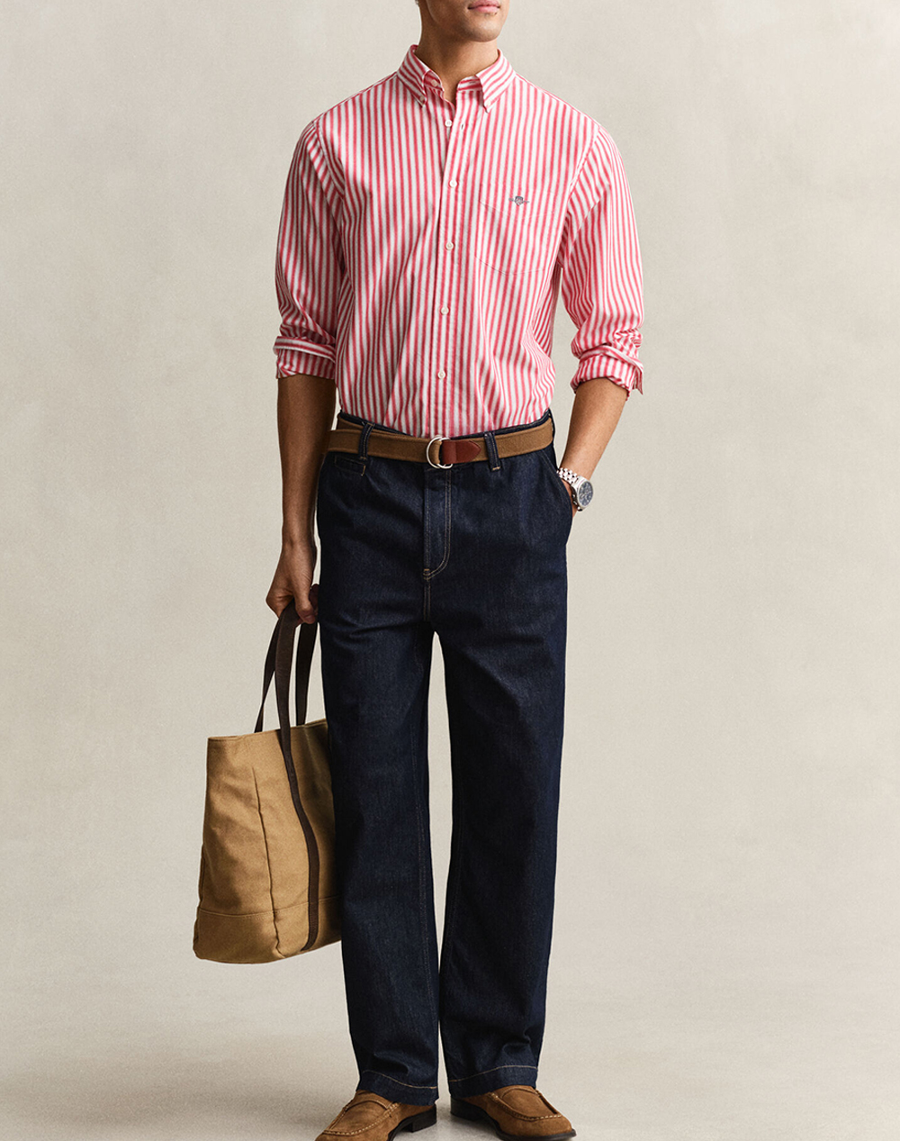 GANT РИЗА ΜΜ REG CLASSIC POPLIN STRIPE SHIRT