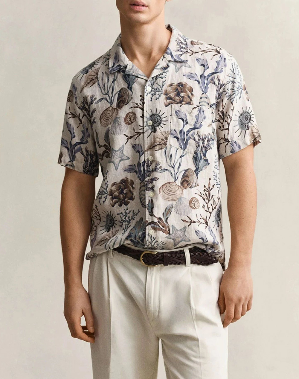 GANT РИЗА ММ REG AOP CAMP COLLAR SHIRT REG AOP CAMP COLLAR SHIRT