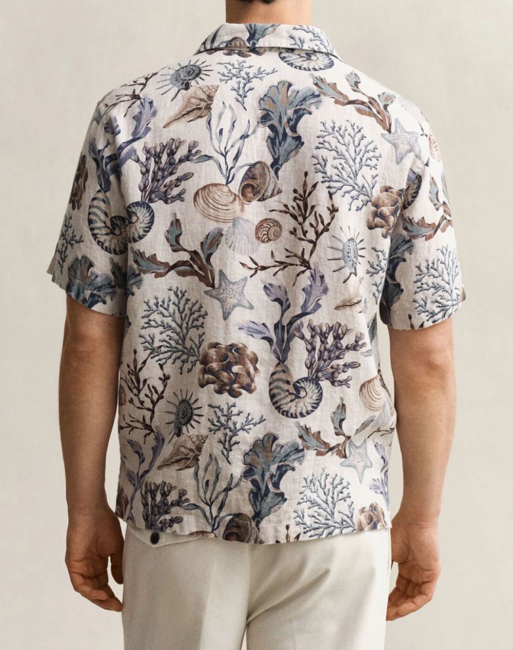 GANT РИЗА ММ REG AOP CAMP COLLAR SHIRT REG AOP CAMP COLLAR SHIRT