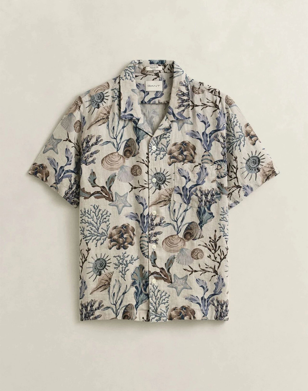 GANT РИЗА ММ REG AOP CAMP COLLAR SHIRT REG AOP CAMP COLLAR SHIRT