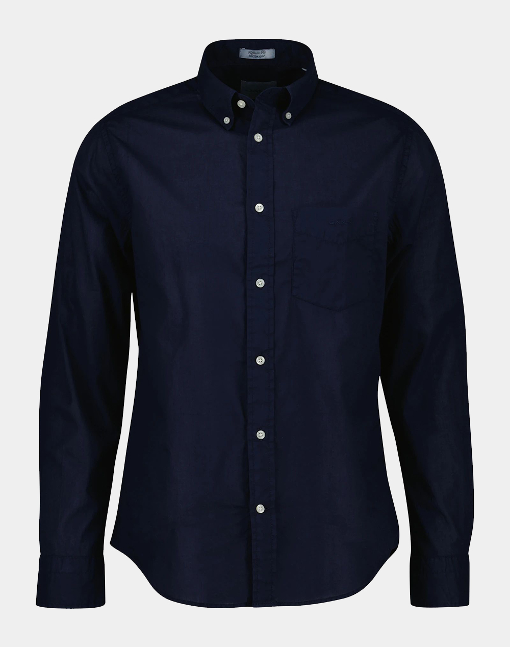 GANT РИЗА ММ REG GMNT DYED COTTON VOILE SHIRT REG GMNT DYED COTTON VOILE SHIRT