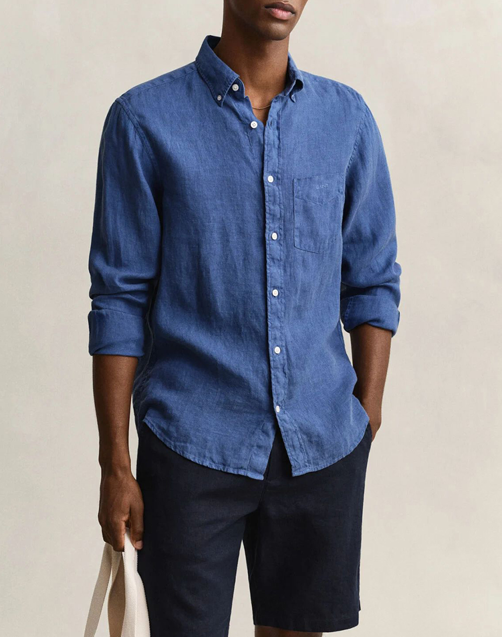 GANT РИЗА ΜΜ REG GMNT DYED LINEN SHIRT