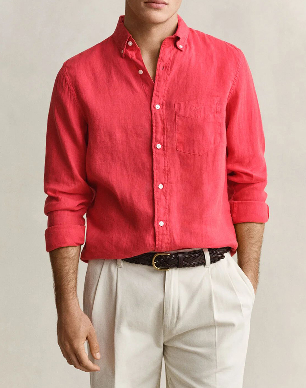 GANT РИЗА ΜΜ REG GMNT DYED LINEN SHIRT