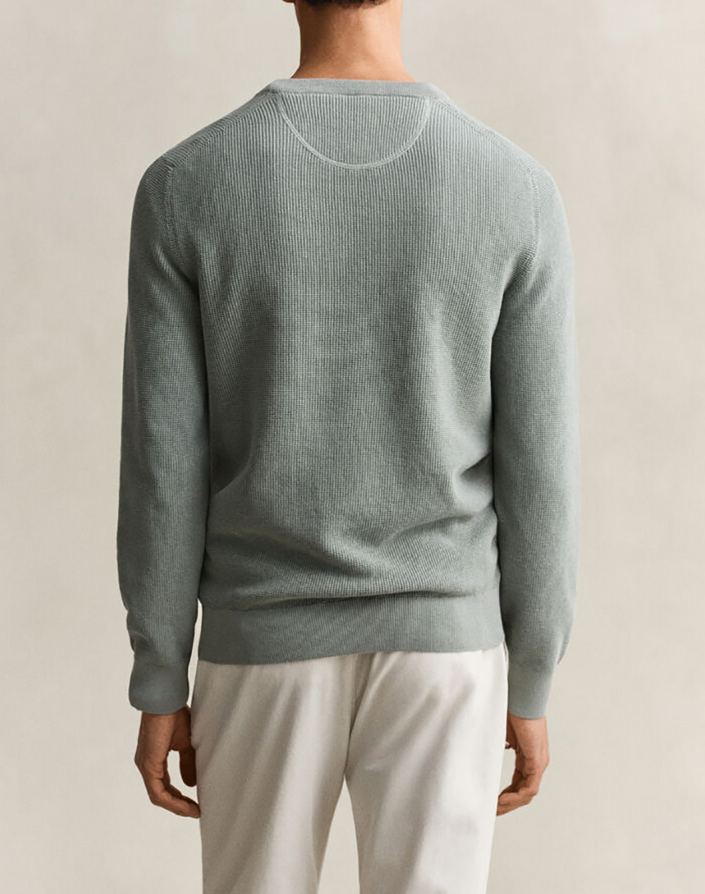 GANT ПУЛОВЕР ΜΜ MICRO TEXTURED COTTON C-NECK