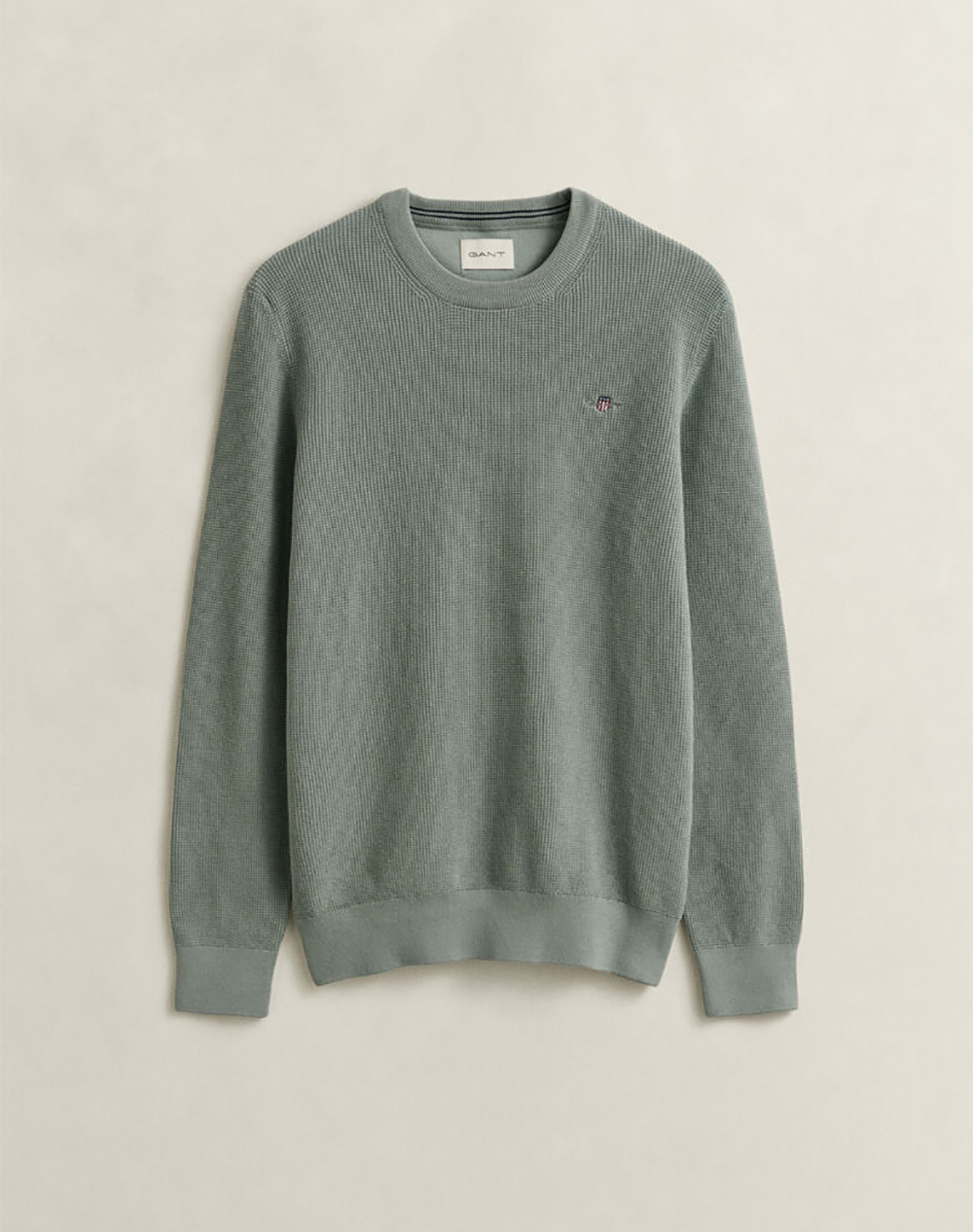 GANT ПУЛОВЕР ΜΜ MICRO TEXTURED COTTON C-NECK