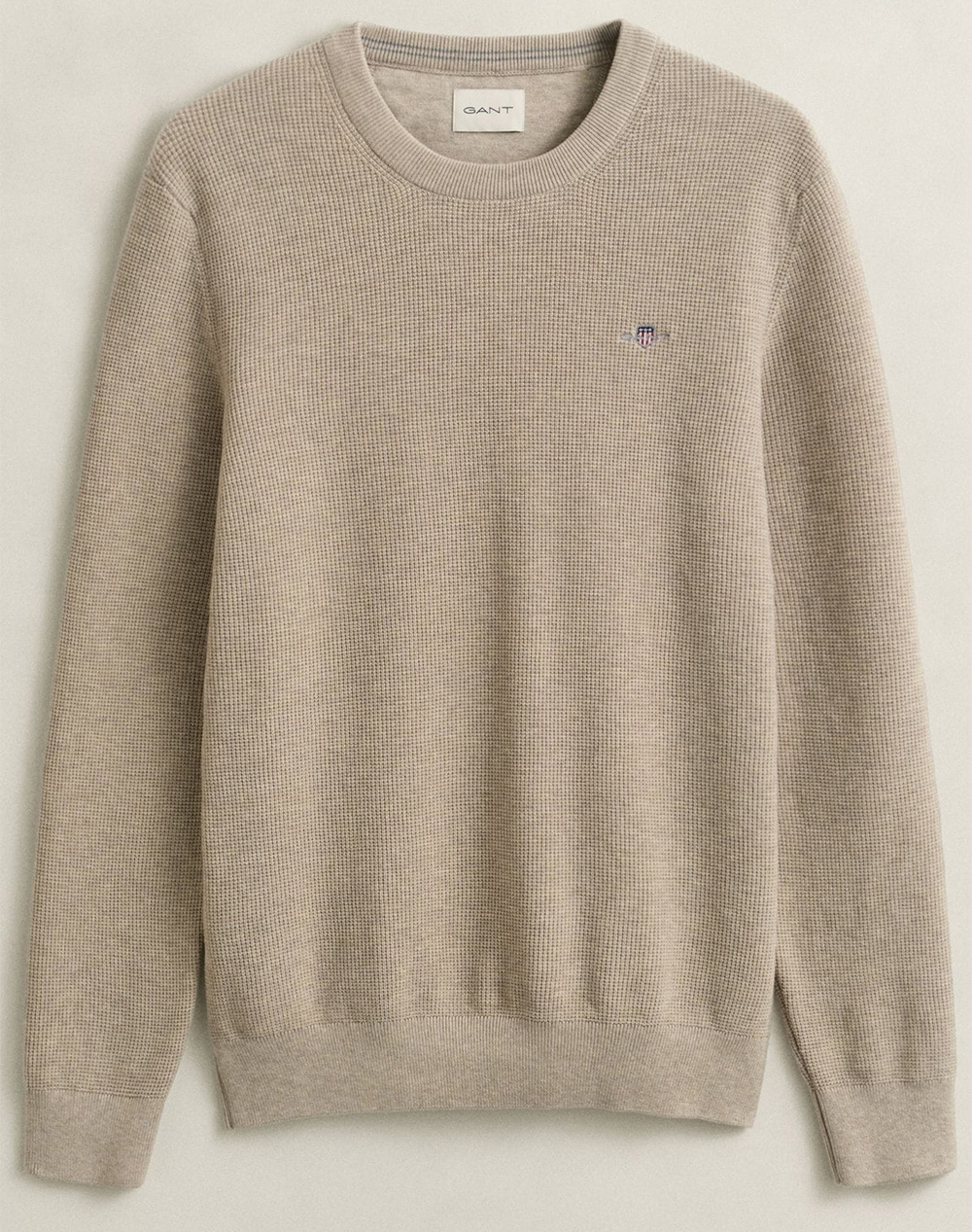 GANT ПУЛОВЕР ΜΜ MICRO TEXTURED COTTON C-NECK