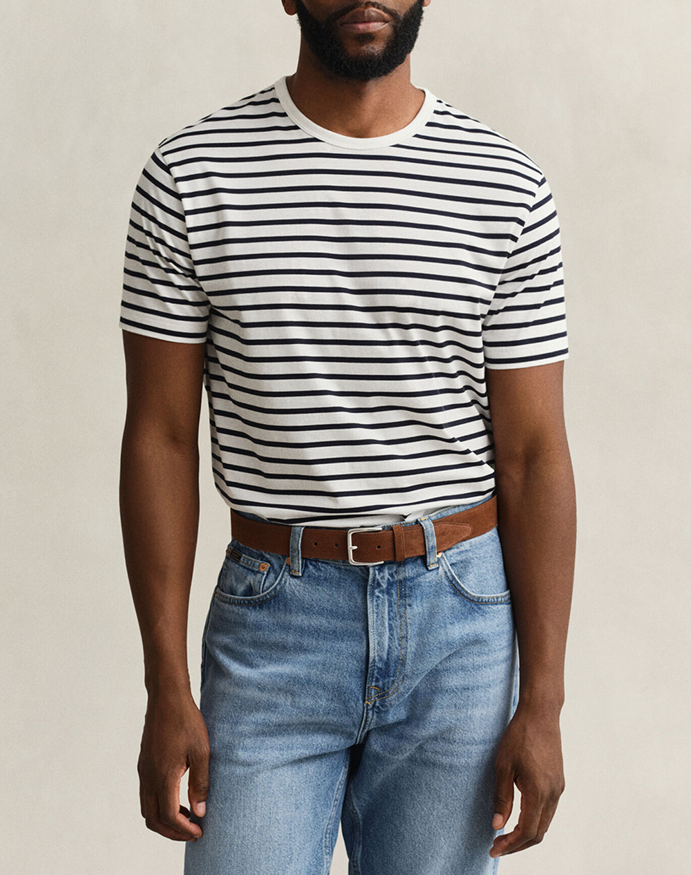 GANT БЛУЗА KMPIMA STRIPE SS TSHIRT