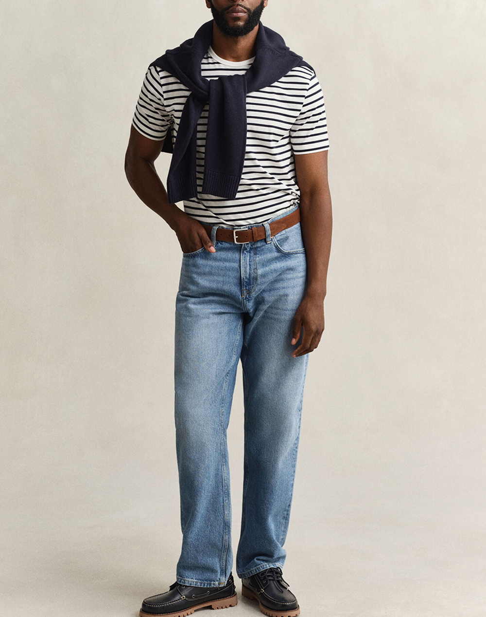 GANT БЛУЗА KMPIMA STRIPE SS TSHIRT