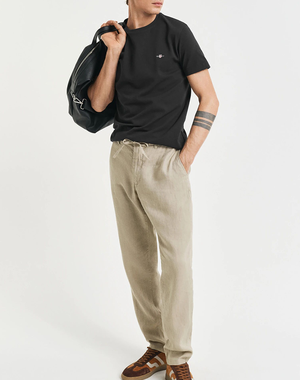 GANT БЛУЗА KMSLIM PIQUE SS T-SHIRT