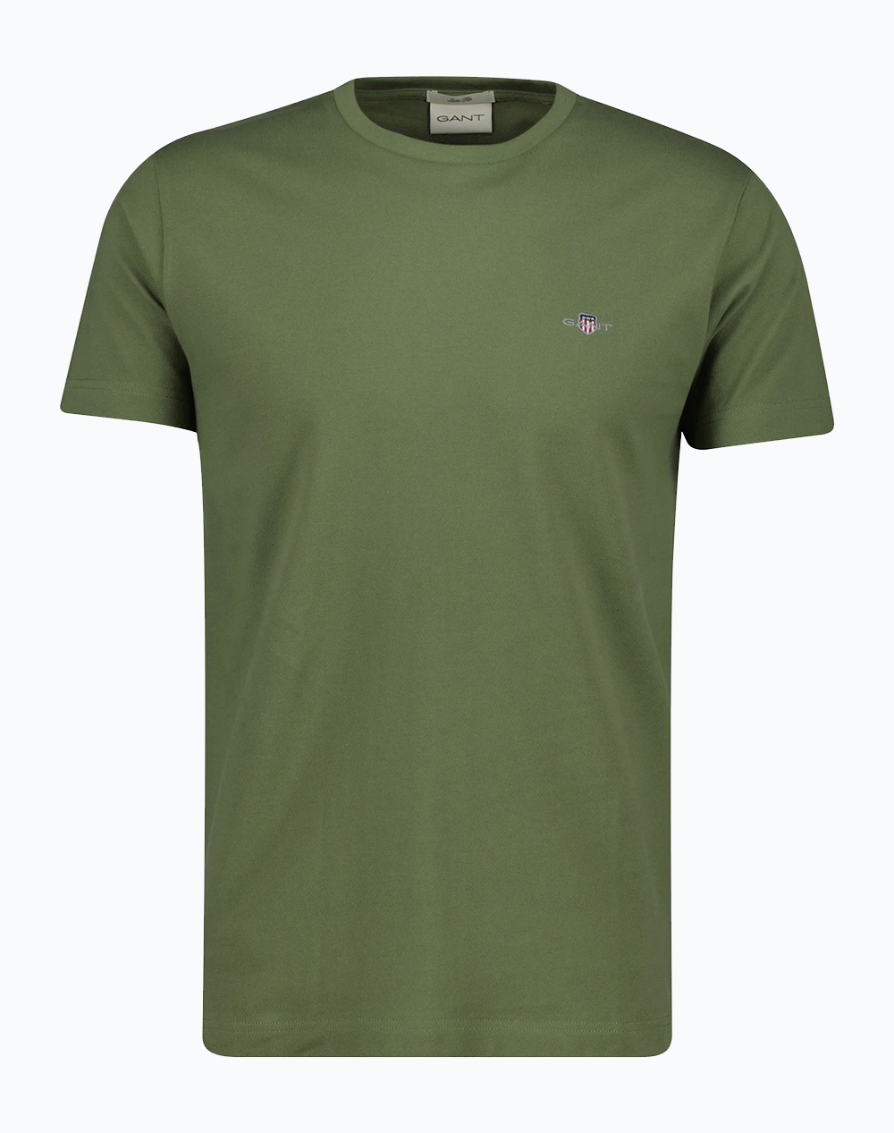 GANT БЛУЗА KMSLIM PIQUE SS T-SHIRT