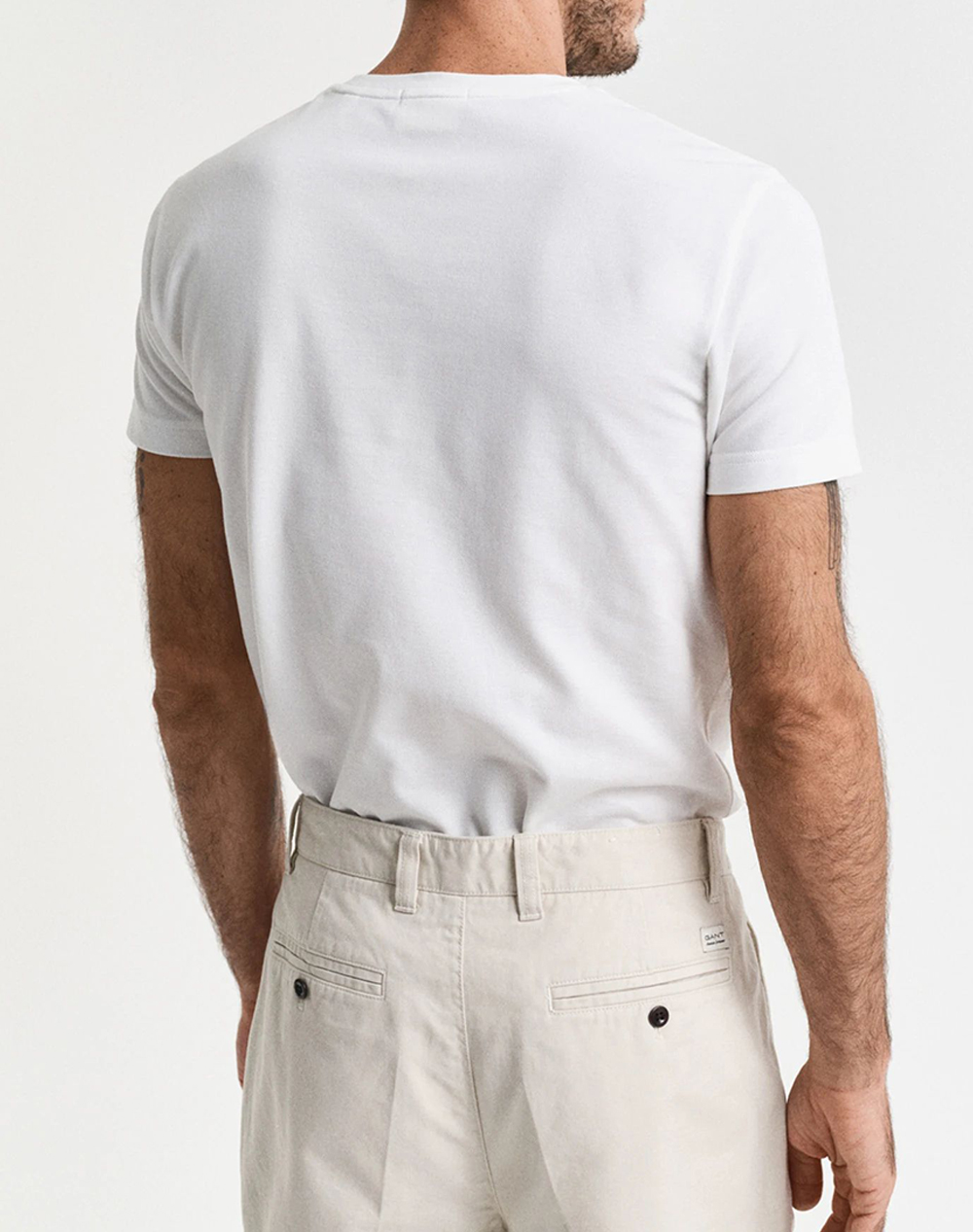 GANT БЛУЗА KMSLIM PIQUE SS T-SHIRT