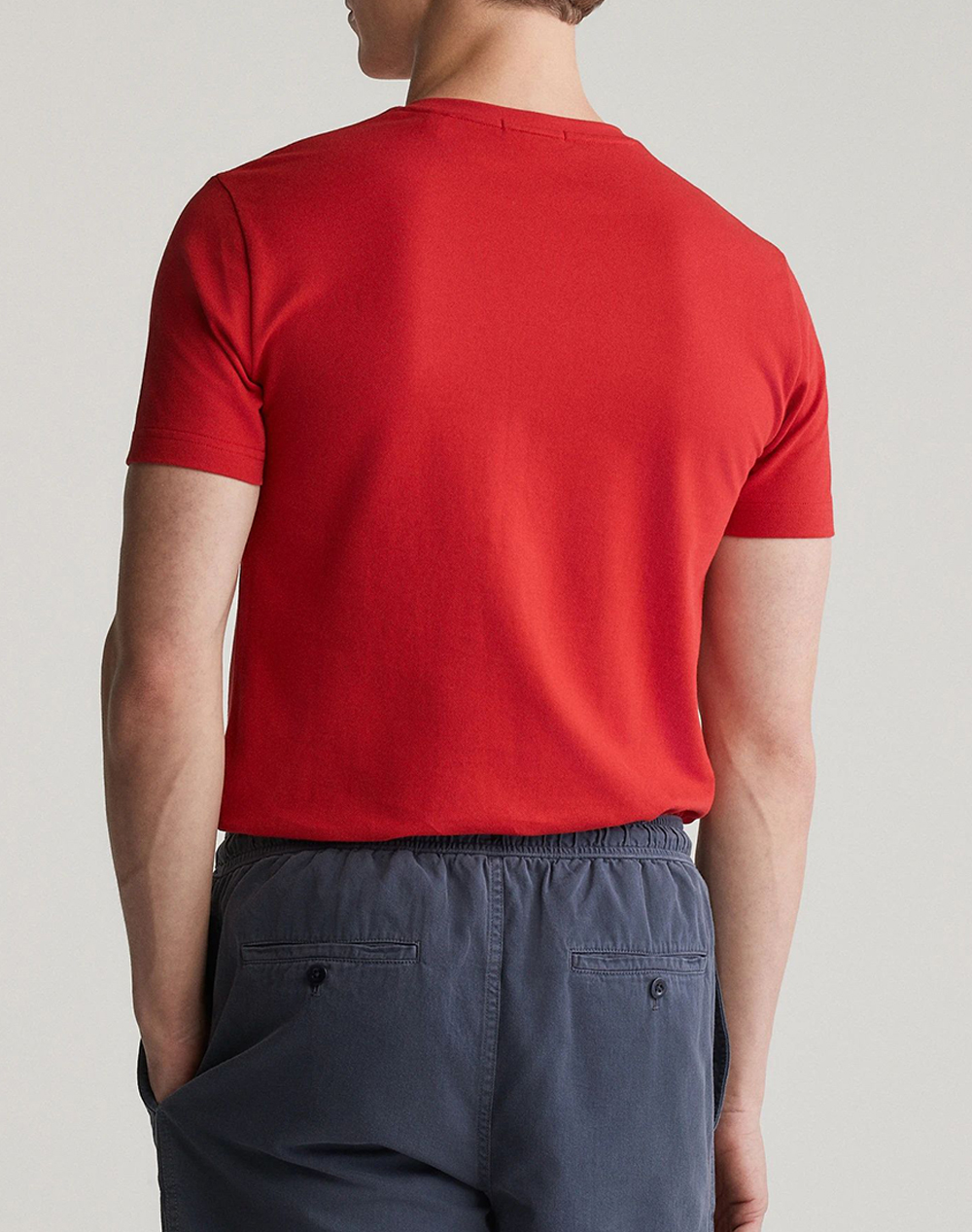 GANT БЛУЗА KMSLIM PIQUE SS T-SHIRT