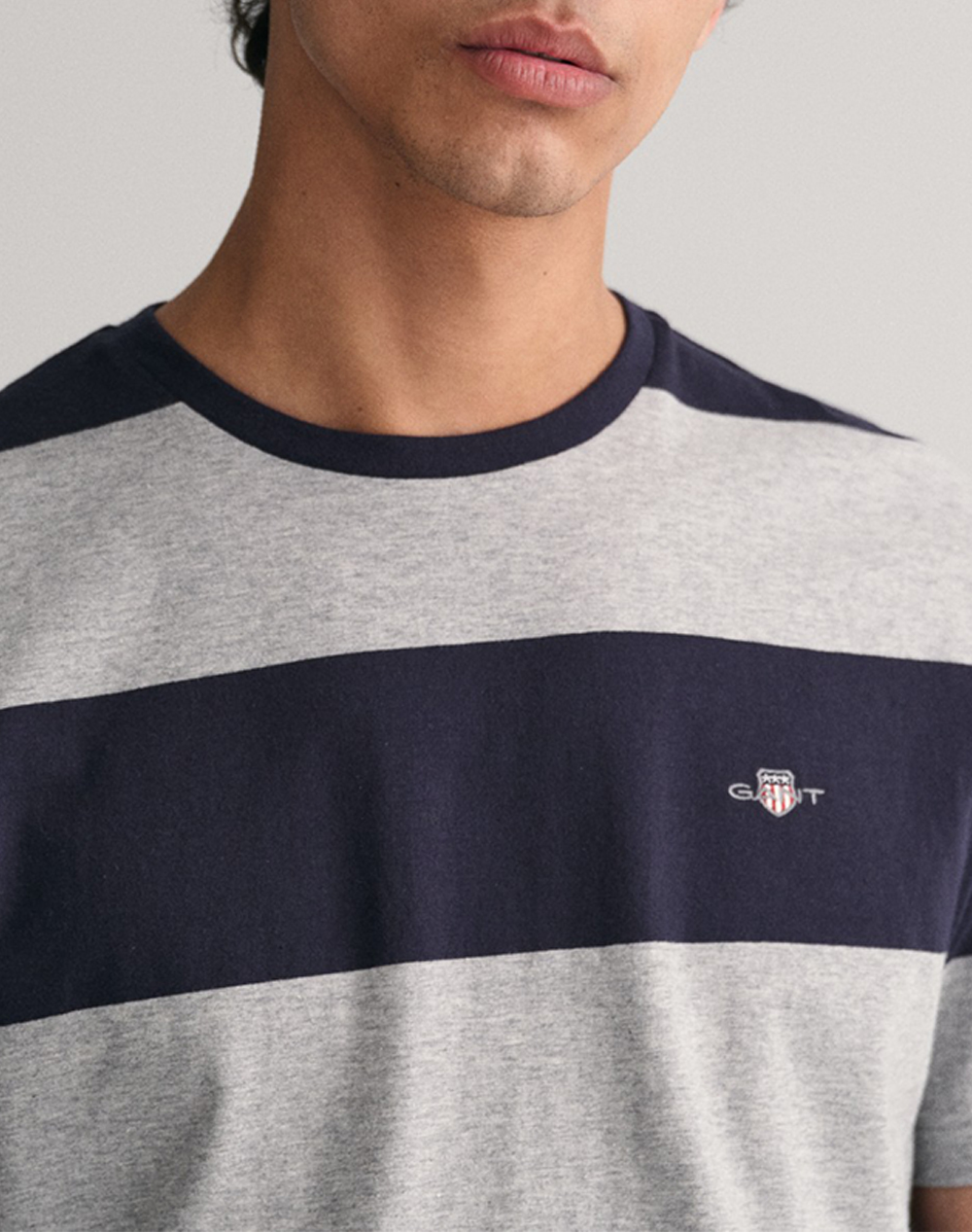 GANT БЛУЗА KMBAR STRIPE SS T-SHIRT
