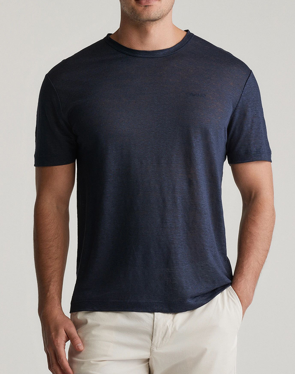 GANT БЛУЗА KMLINEN SS T-SHIRT