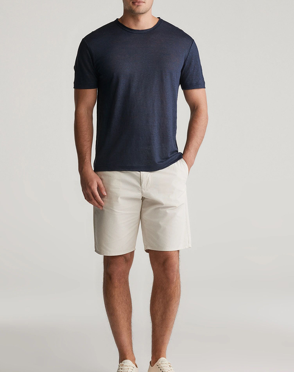 GANT БЛУЗА KMLINEN SS T-SHIRT