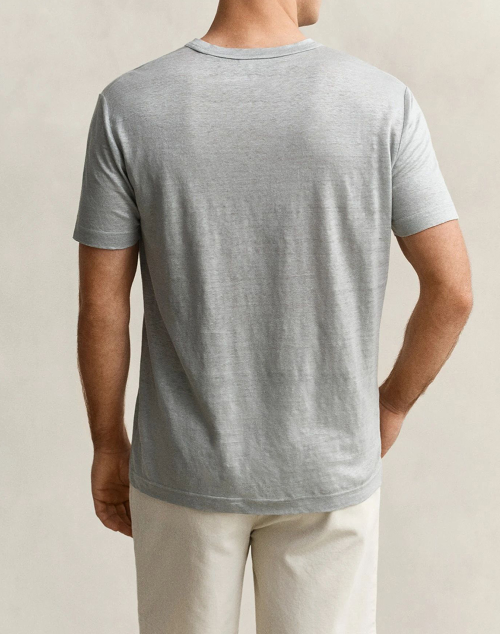GANT БЛУЗА KMLINEN SS T-SHIRT