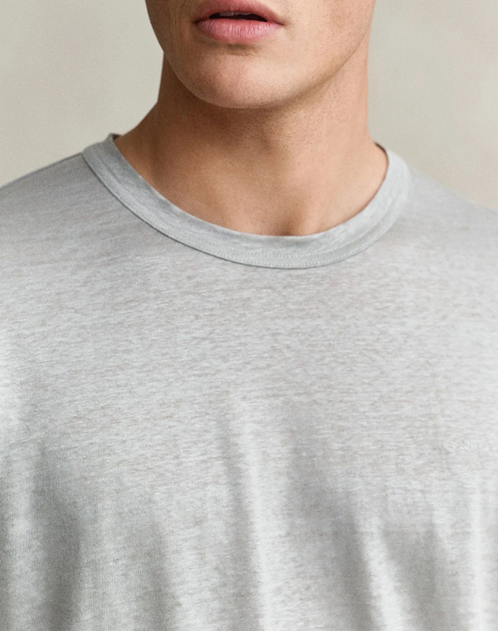 GANT БЛУЗА KMLINEN SS T-SHIRT