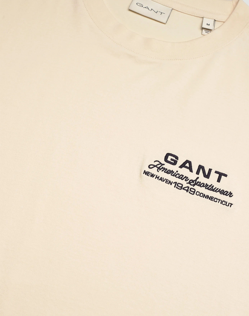 GANT БЛУЗА KM SMALL GRAPHIC SS TSHIRT