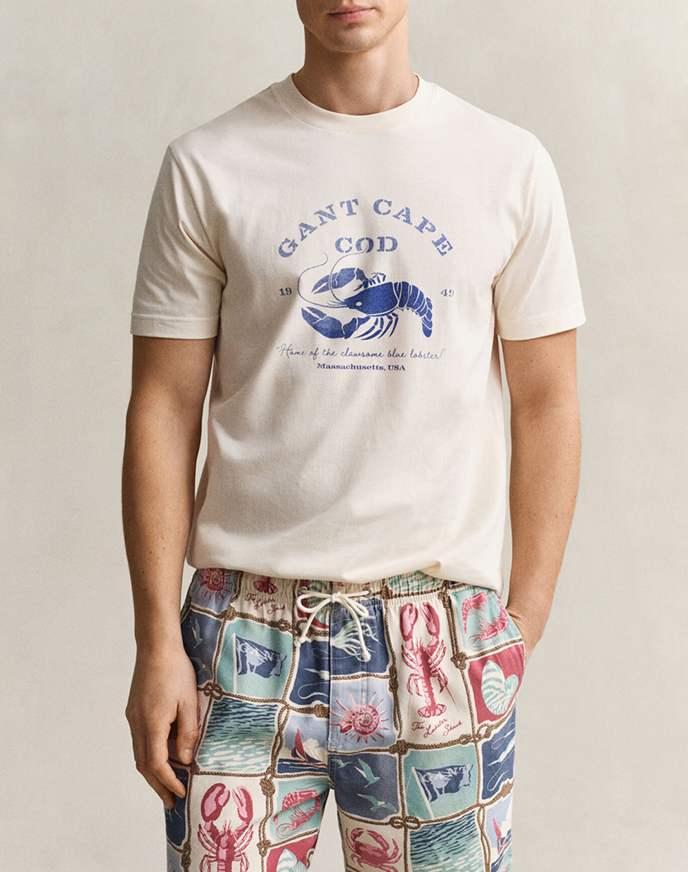 GANT БЛУЗА ΚΜ GRAPHIC SS TSHIRT