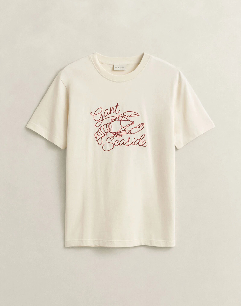 GANT БЛУЗА КМ EMBROIDERED SS TSHIRT EMBROIDERED SS TSHIRT