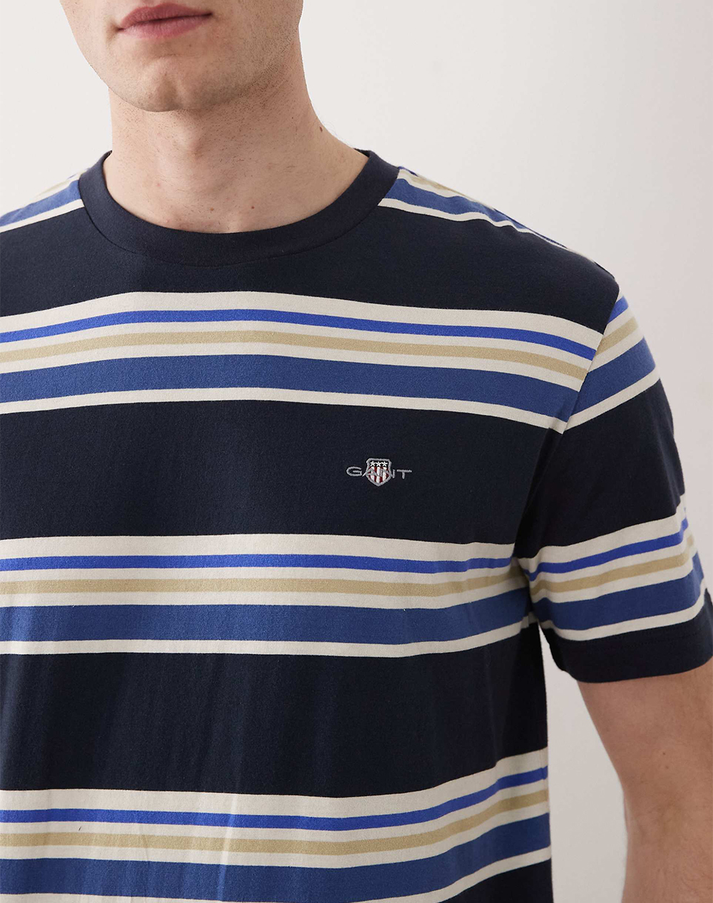 GANT BLOUSE ΚΜ MULTISTRIPE SS TSHIRT