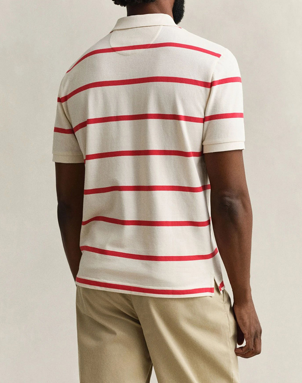 GANT БЛУЗА KMSTRIPED SS POLO