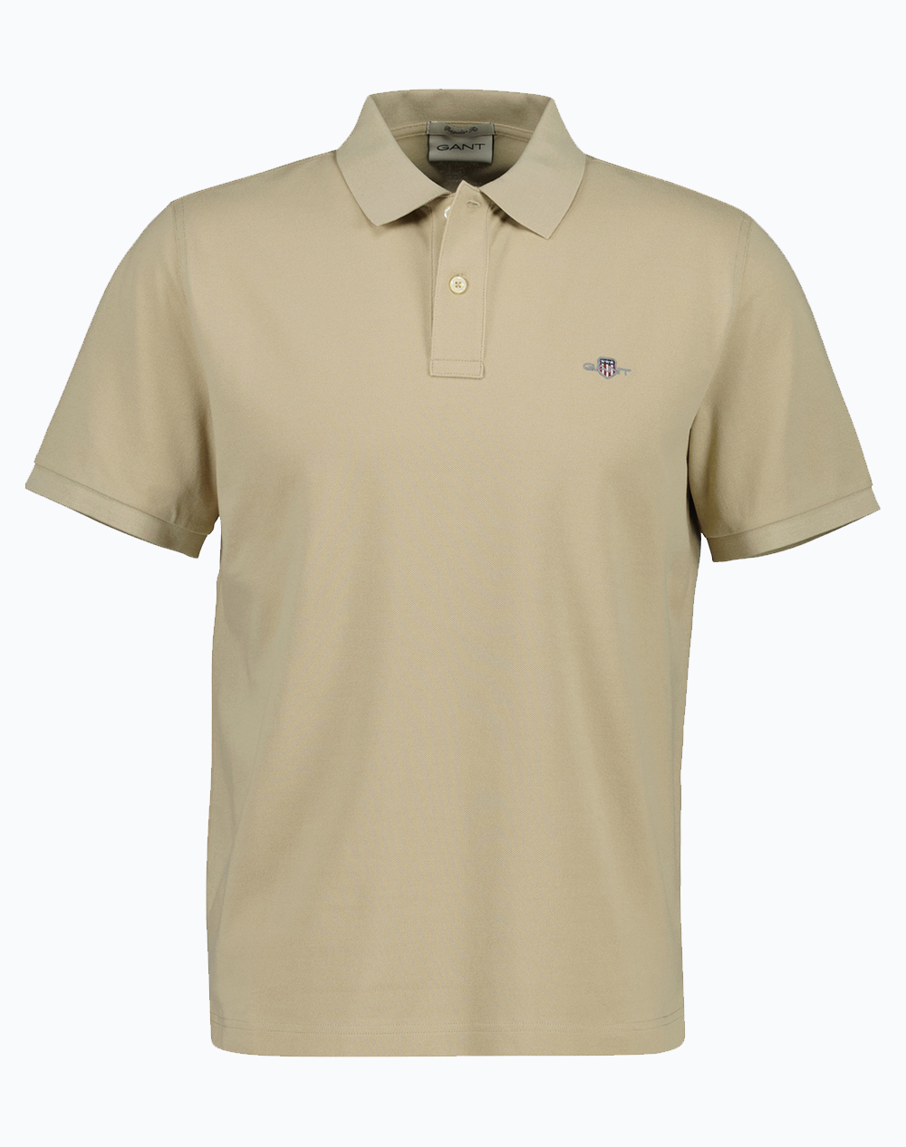 GANT БЛУЗА KMREG SHIELD SS PIQUE POLO
